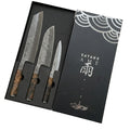 Satake Ame Petty Santoku Kiritsuke knifeset