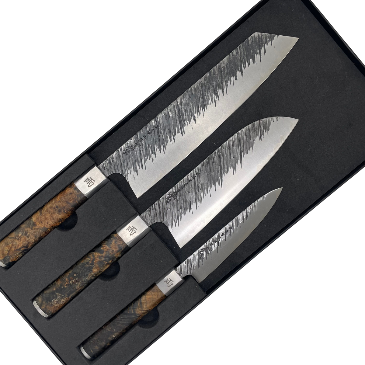 Satake Ame Petty Santoku Kiritsuke knifeset